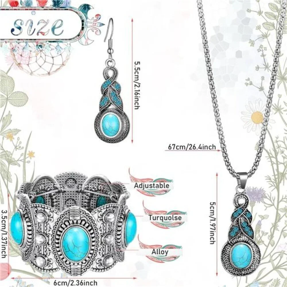 N/A **boho turquoise